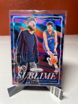 Chet Holmgren 2024 Prizm #12 Sublime Case Hit Thunder