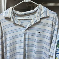 Vineyard Vines Gold Polo