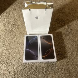 iPhone 16 Pro Max 512 gb Both 