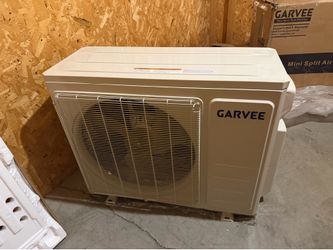 Garvee 20000 btu condenser for two stages ,and two indoor evaporators