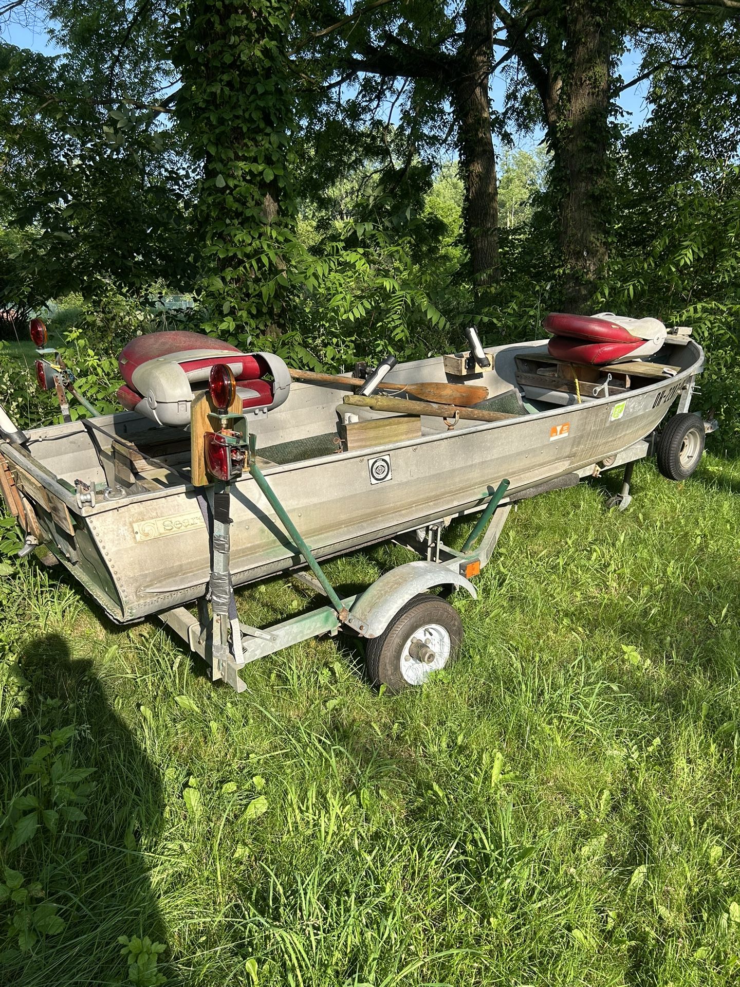 14ft aluminum Boat