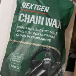 NextGen Chain Wax 500G Nano Infused Hot Melt Chain Lubricant Bike Paraffin