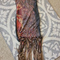 (Small )Tube Top Dress With Fringe At The Bottom 