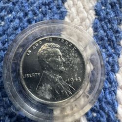 1943 Steel Abraham Lincoln Mint Penny