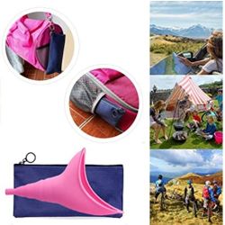 No More Squats! Pee Standing Up Anywhere!! Ideal for Travel, Camping, Hiking! 