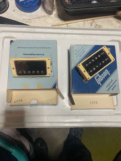 Vintage Gibson 1976 Original Pickups