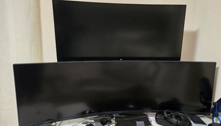 Samsung 49" Odyssey CRG9 DQHD 120Hz HDR1000 QLED Curved Gaming Monitor