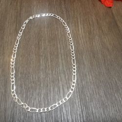 Figaro Silver Chain Necklace