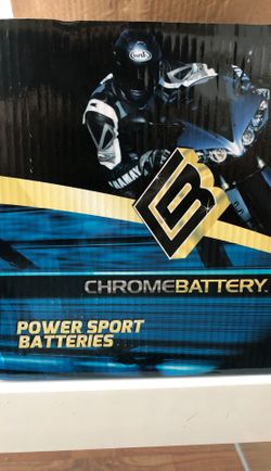 Brand new motorbike battery