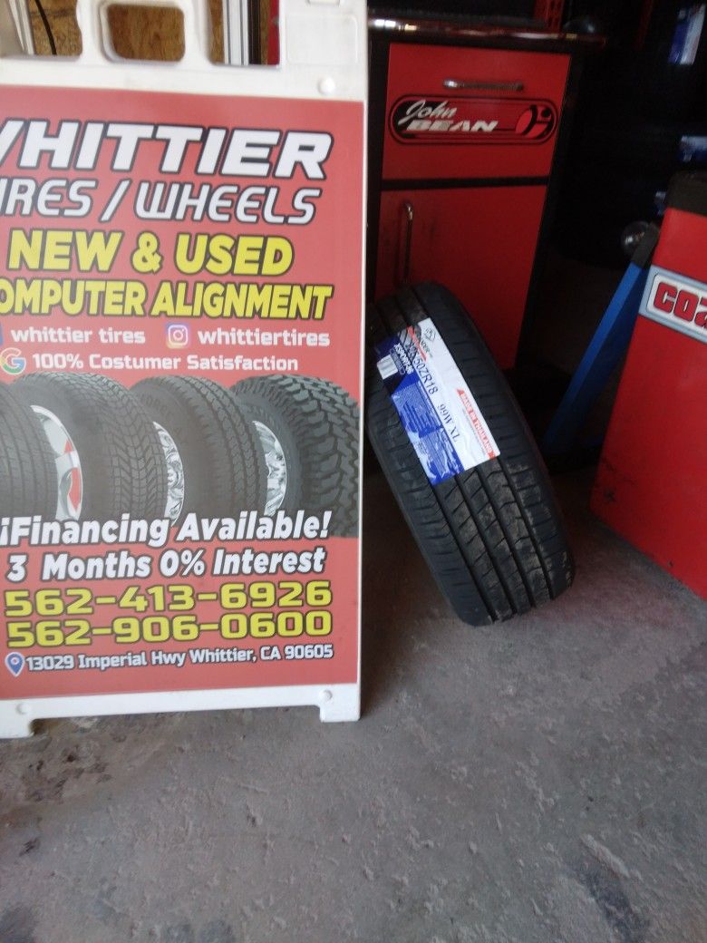 ATLENDER SET OF FOUR NEW TIRES 225/50R18 ASK ME FOR ANY BRAND OR SIZE