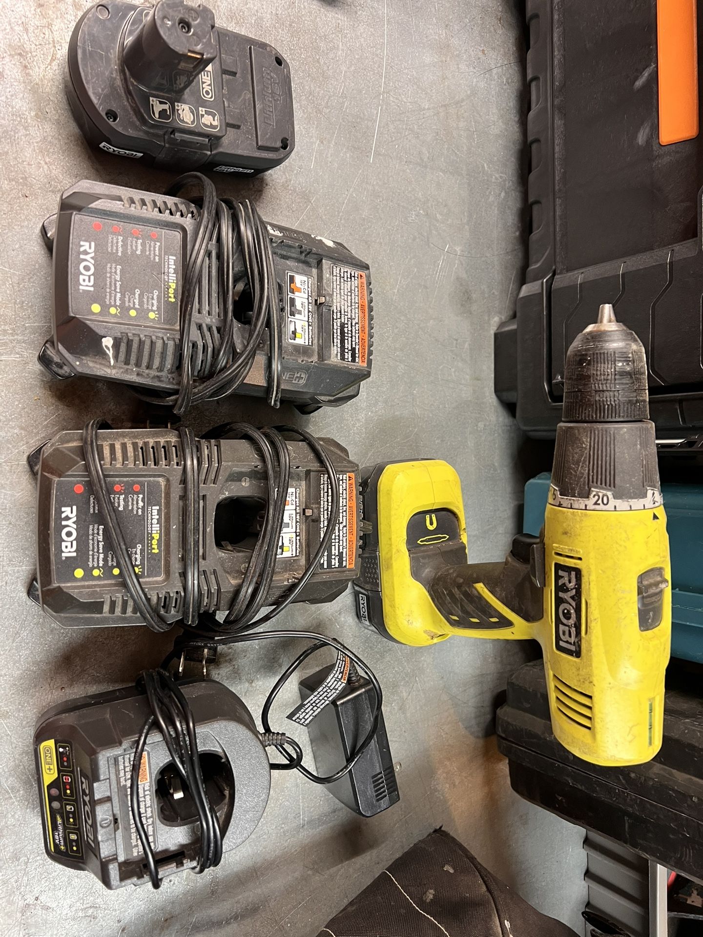 Ryobi Drill Set