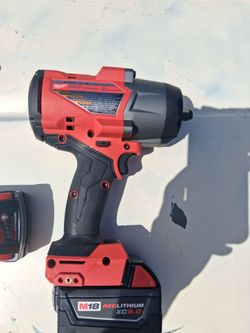 Milwaukee fuel m18 1/2 inch  high impact wrench w/ batteries