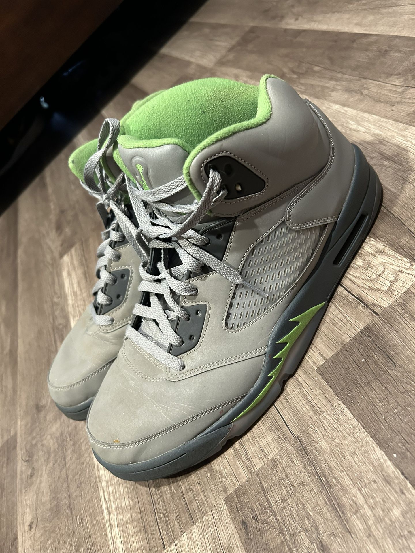Air Jordan 5 Retro Green Bean Size 13