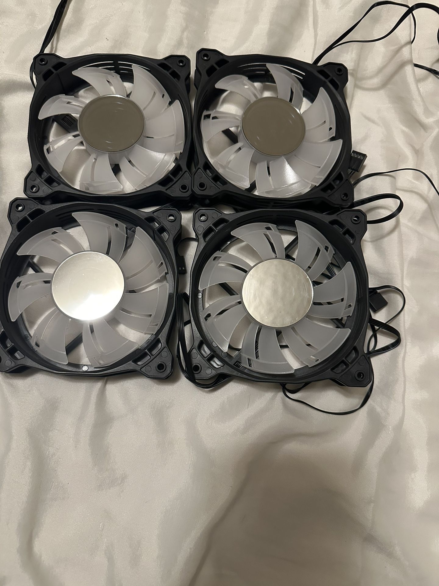 4 Set PC desktop Case Fans 120mm