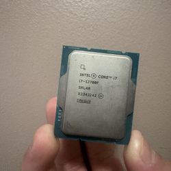Intel Core i7‑12700F CPU – Works Perfectly