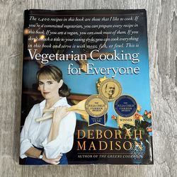 Vegetarian Cooking for Everyone By Deborah Madison Hardcover Recipe Cook Book Williams Sonoma