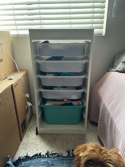 White Ikea Storage