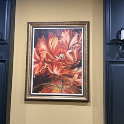 Wall Art - Paso Double Reds - 38.5x48.5