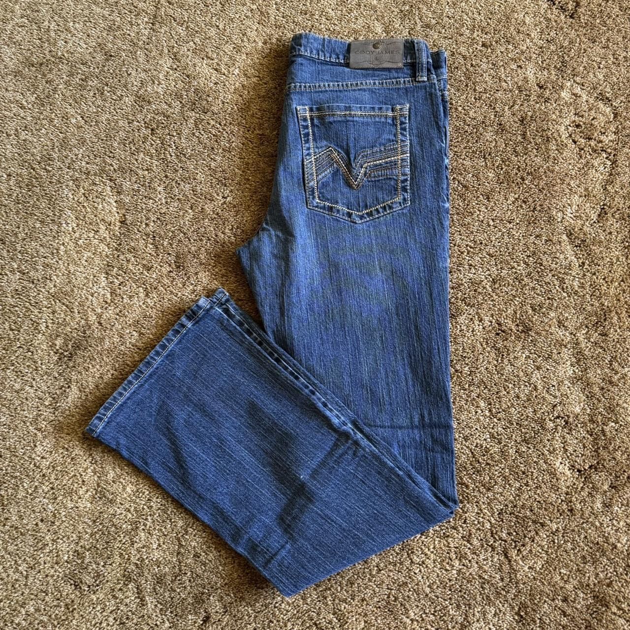 Cody James Men's Blue and Navy Jeans
