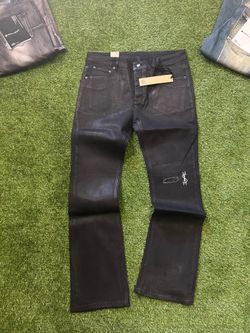 Ksubi jeans black Flared XS silk size 36&38
