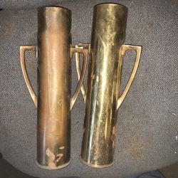 Military Shell Casing Vases