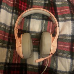 Pink Gaming Headphones