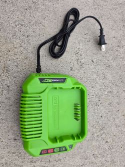 Greenworks Pro 60V 3A Lithium - Ion Standard Charger CAC801 $25