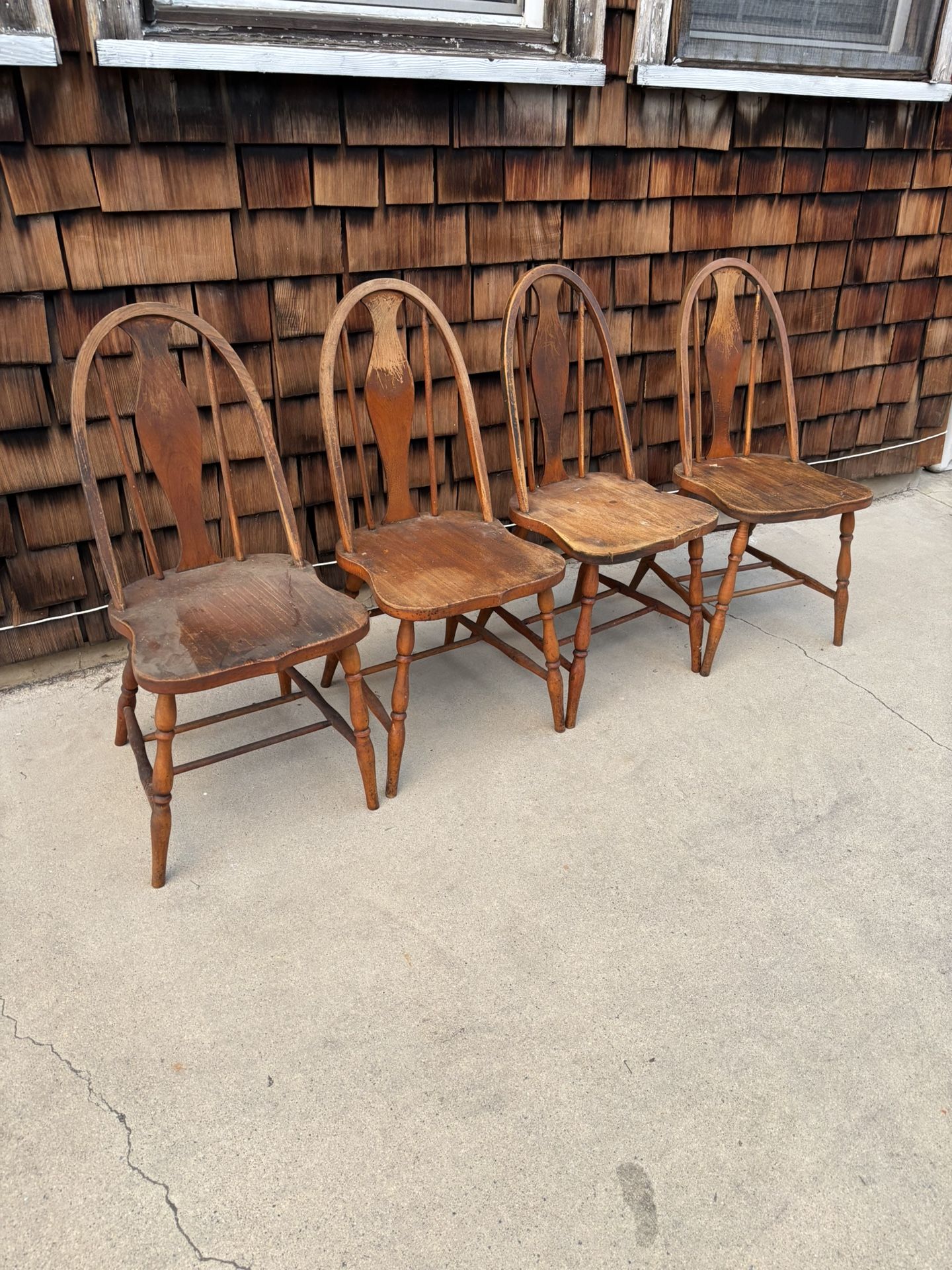 4 Vintage Chairs $40
