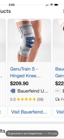 GenuTrain® S - Hinged Knee Brace