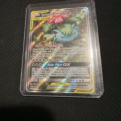 Pokemon Cards Tag Team Venusaur & Snivy Full Art SM Promo