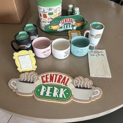 Friends Tv Show Kitchen Decor Lot