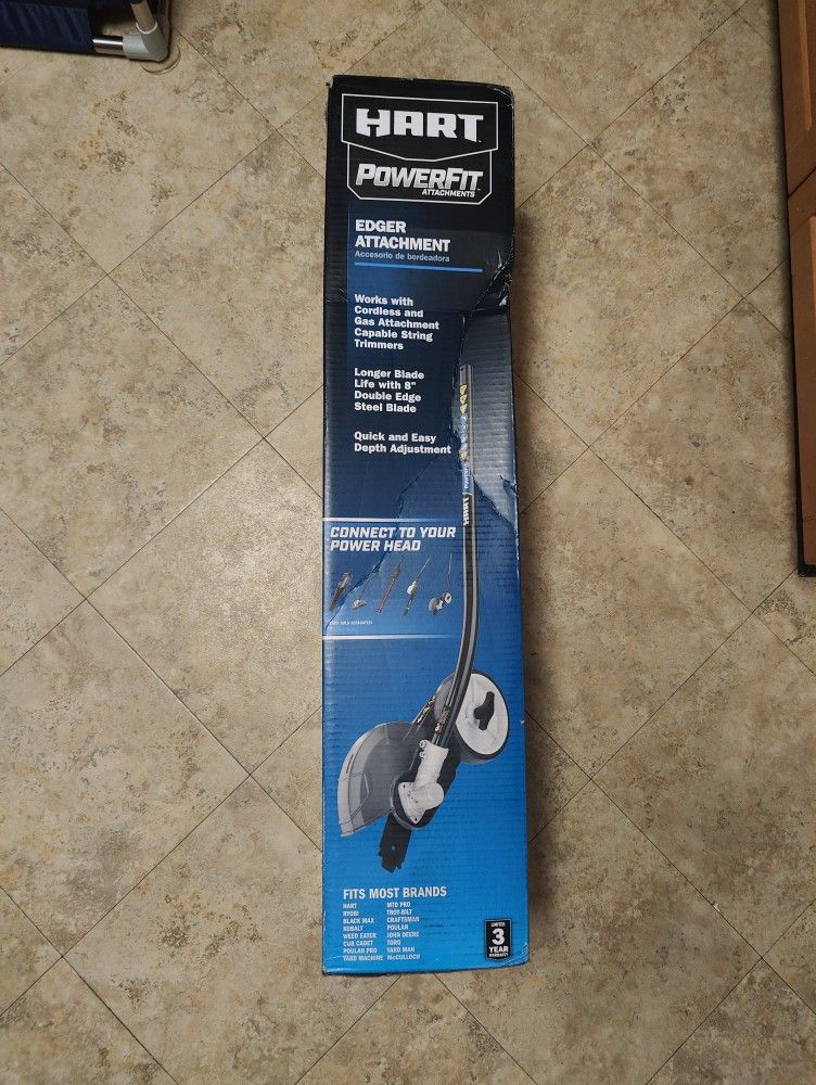 Hart Edger Attachment, Fits Most Universal String Trimmers