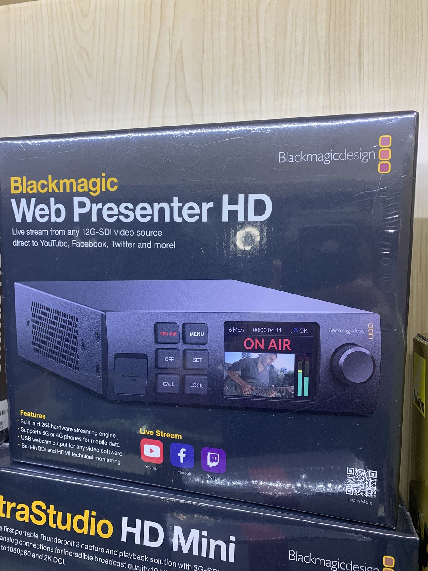 Blackmagic Design Web Presenter HD