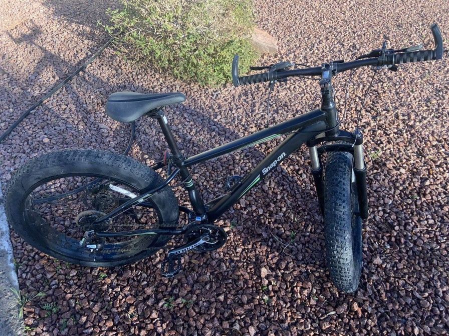 snap on big tire bike