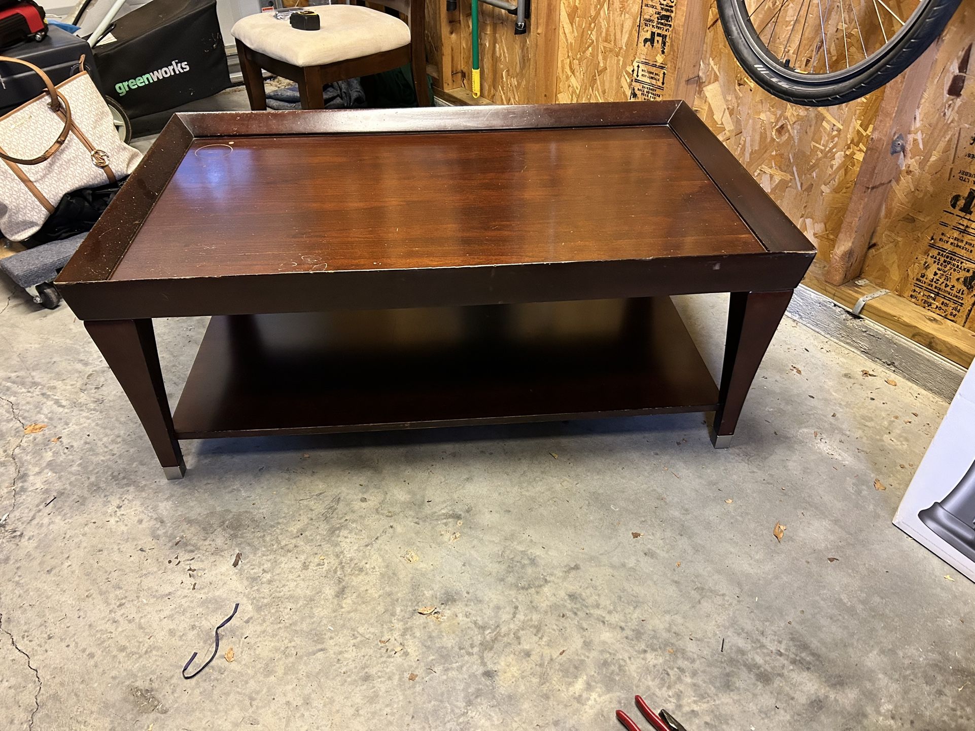 Coffee Table 4’ L  x  30” W