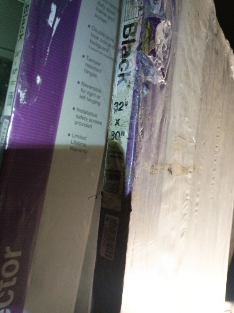 Security Screen Door! New! 32x80