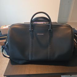 Michael Kors Cooper Pebbled Leather Duffel Bag
