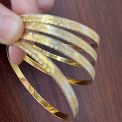 22k Bangles Bracelet 40g