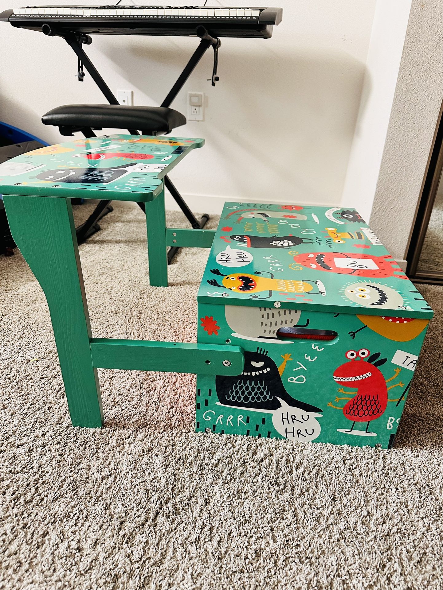 Kids Writing Bench