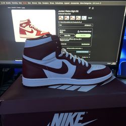 Air Jordan 1 Retro High OG Artisanal Team Red