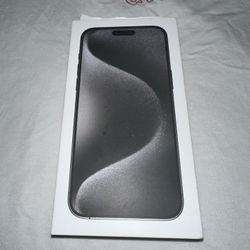 New Sealed Apple iPhone 15 Pro Max Black 256gb Unlocked For Any Carrier I Can Meet You 