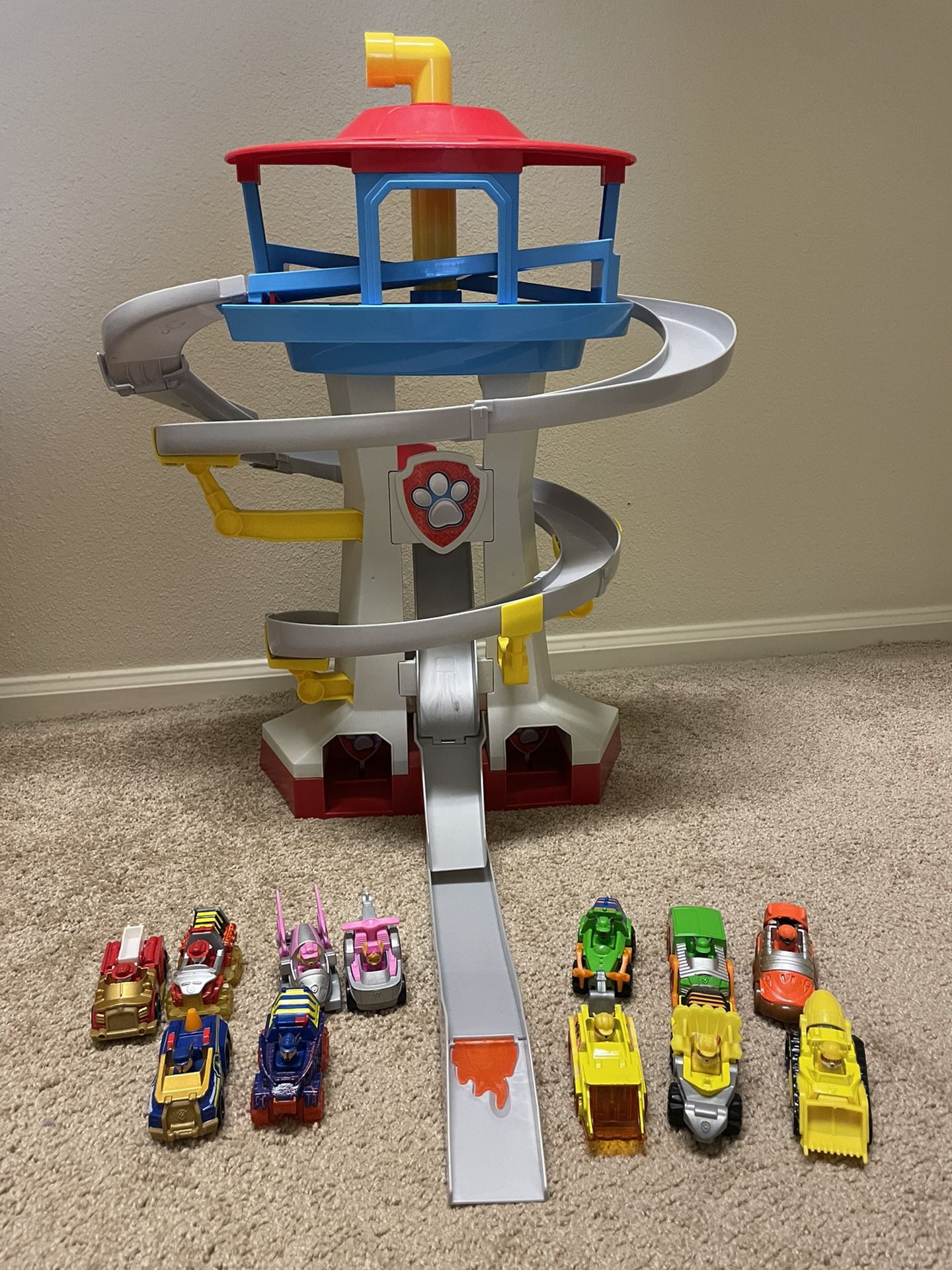 Paw Patrol Track With Cars 