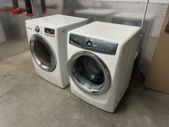 LG Sensor Dry Dryer and Electrolux EFLS617SIW0 Front Load Washer Set