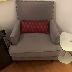 Grey Armchair 