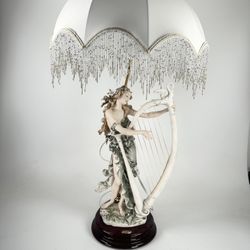 GIUSEPPE ARMANI LAMP “ANGLEICA” WOMAN W/HARP #4804/5000 LIMITED Model 484CBL