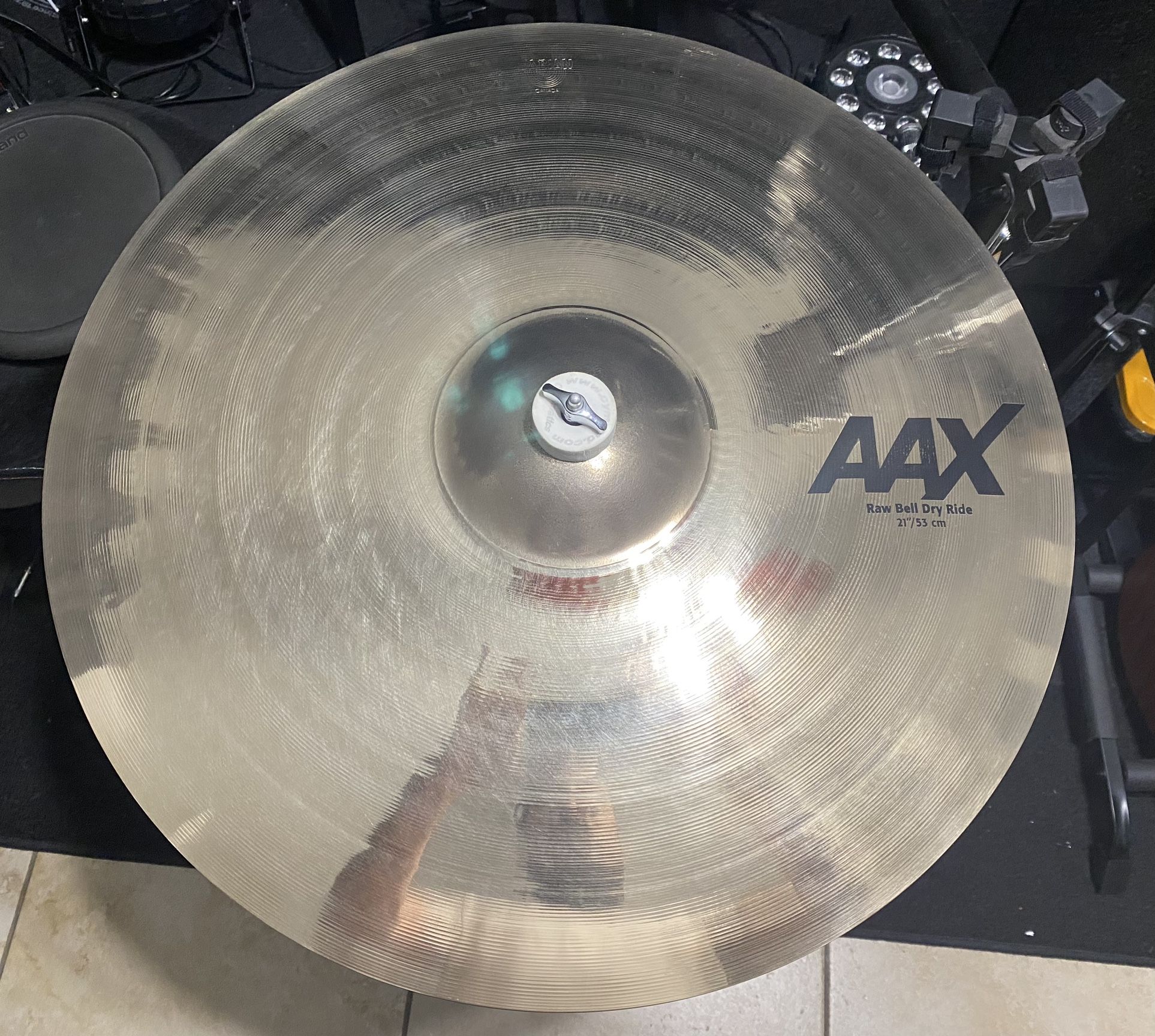 Sabian AAX 21” Raw Bell Dry Ride Cymbal New!