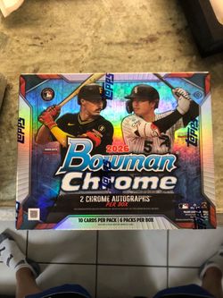 2026 Bowman Chrome Baseball Hobby Box