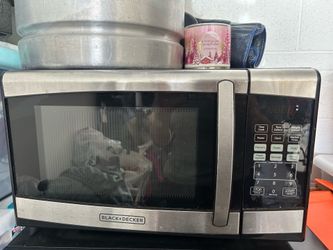 black decker microwave