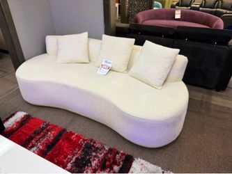 Cream sofa