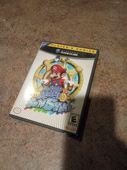 Nintendo GameCube Mario Sunshine tested and working no manual pickup in Glendale $30